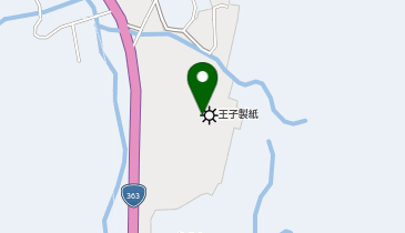 王子エフテックス株式会社中津工場の地図画像