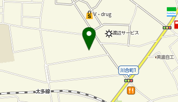 さくら整体院の地図画像