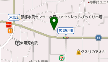 ヒロミ接骨院の地図画像