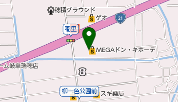 ワンラブ・メガ・ドン・キホーテ岐阜瑞穂店の地図画像