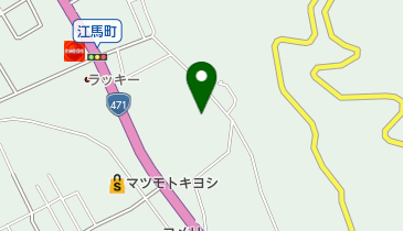 飛騨市役所 史跡江馬氏館跡公園の地図画像