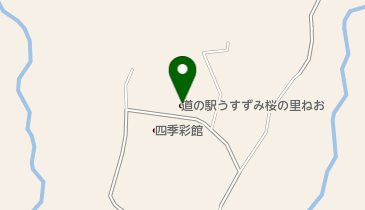 根尾村特産品ショップゆかい村の地図画像