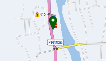 ラウンジ夜来香の地図画像