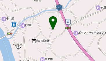 レディ美容室の地図画像