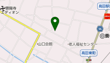 横山治療室の地図画像