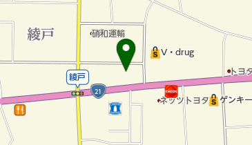 有限会社たかぎの地図画像