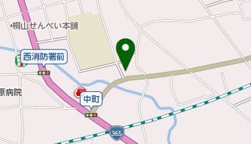 田中整体院の地図画像