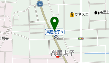 理容ミート北方店の地図画像
