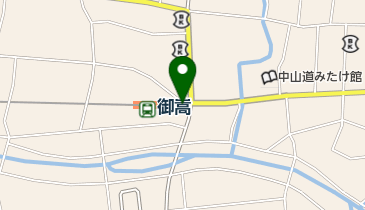 御嵩町役場 観光案内所の地図画像