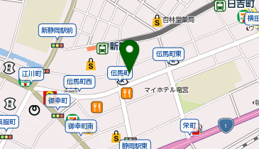 第一学院専門カレッジ静岡校の地図画像