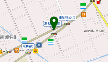 ピュアクリーニング 瀬名の地図画像