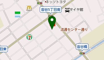 とうふや上野 流通通り店の地図画像