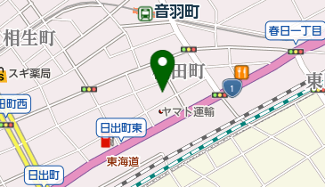 ポレスター静岡ランドマークスクエア管理員室の地図画像