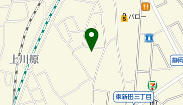 丸子新田公民館の地図画像