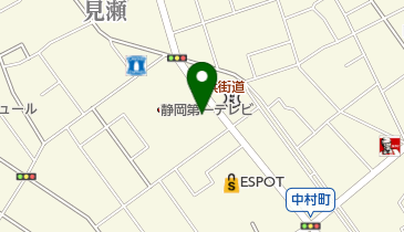 桂由美フランチャイズ静岡フィーノ静岡店の地図画像