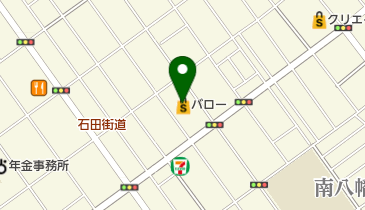 美洗館 バロー大坪店の地図画像