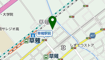 美容室グリース草薙店の地図画像