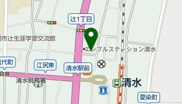 理研産業補聴器センター清水店の地図画像