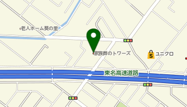 家族葬のオフィスシオン浜松の地図画像