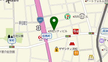 カワセ時計・宝石店の地図画像