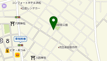 うちやまレコードの地図画像