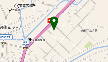 カワサカオートの地図画像