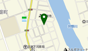 ふみ美容室の地図画像