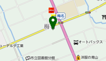 ハル美容室の地図画像