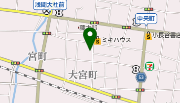 アオシマ手芸店の地図画像