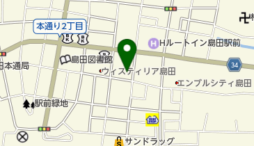 仏壇と香りの斉藤の地図画像