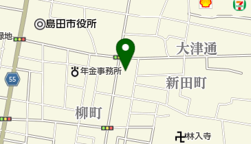 ノエビア化粧品元島田中販売代理店の地図画像