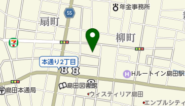福地鍼灸科院の地図画像