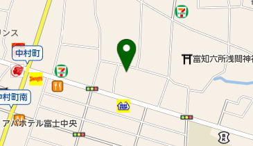 株式会社スワベ商会富士支店の地図画像