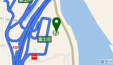 東名高速道路富士川サービスエリア 下り線インフォメーションの地図画像