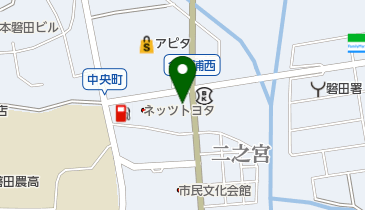 カードゲームショップデュエルキングの地図画像