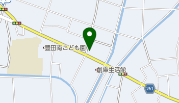 とよなか鍼灸接骨院の地図画像