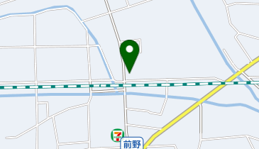 前野庭木センターの地図画像