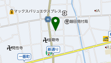 木の香薬局 見付店の地図画像