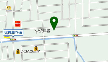 スポーツ・湯パブルーアース焼津の地図画像