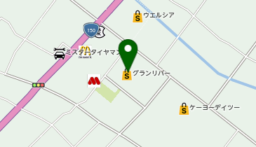 株式会社京丸クリーニング事業部 シルキィグランリバー店の地図画像