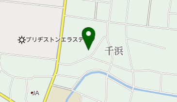 千浜西コミュニティ防災センターの地図画像