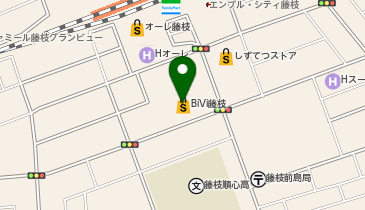 ハローワークプラザ藤枝の地図画像