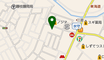 アクア動物病院の地図画像