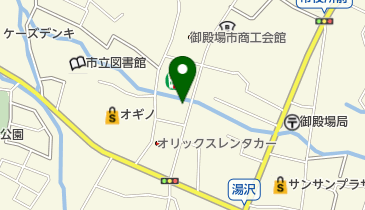 シャンソン化粧品CSサロン御殿場の地図画像