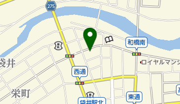 藤原青果店の地図画像