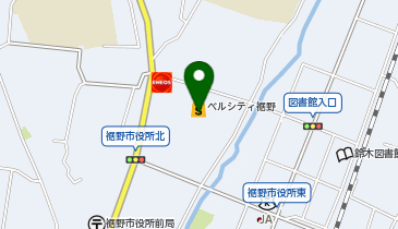 ハローワークプラザ裾野の地図画像