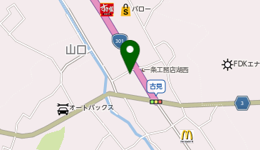 どんどん湖西店の地図画像