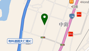 大川接骨院の地図画像