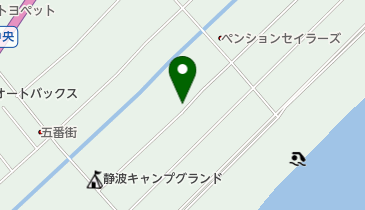 バーン(BYRNE)サーフボードジャパンの地図画像