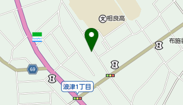 ナカニシ理容の地図画像